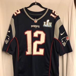 Nike Tom Brady Super Bowl Jersey size L